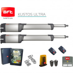 Automatizare porti batante 2 x 4m si 500kg - BFT Kustos Ultra A40 FRA foto