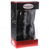 Malesation Homeboy - Strap On din Silicon cu Vibrații, 18 cm, Orion