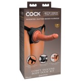 Strap On Femei, King Cock, Comfy Silicone Body Dock Kit#