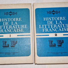 Histoire de la litterature francaise - Angela Ion ( 2 vol. )