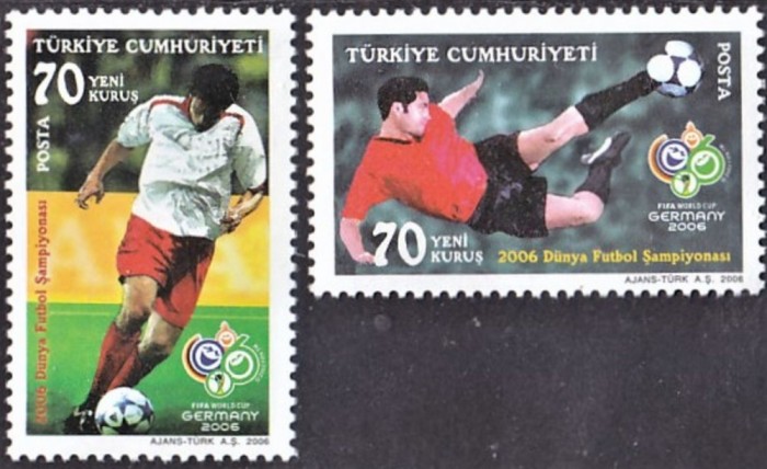 TURCIA 2006 FOTBAL CAMPIONATUL MONDIAL DIN GERMANIA