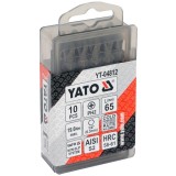 Yato YT-04812 - Set capete de insurubare profil PH2 10 bucati