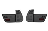 Set stopuri, lampa spate BMW X5 (E53), 01.1999-10.2006, partea stanga, LED; crom, fumuriu; TUNING,