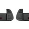 Set stopuri, lampa spate BMW X5 (E53), 01.1999-10.2006, partea stanga, LED; crom, fumuriu; TUNING,