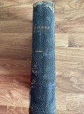 Biblia / Biblie veche, an 1870 , lb. engleza, Coperta piele, 16x11 cm . Pagini lipsa