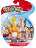 Set figurine - Pokemon Battle Figure Set - mai multe modele | Jazwares