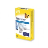Cumpara ieftin Benzi Testare Glucoza Abbott FreeStyle Precision, 50 buc - Neo/Xceed/Xtra Plus - Fara Codificare, Rezultate Rapide &amp; Precise