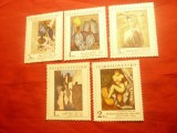 Serie Cehoslovacia 1982 - Pictura - Galeria Nationala , 5 valori