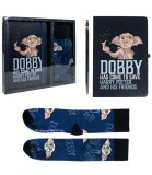 Carte cu Pix și Șosete Harry Potter Dobby