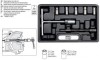 Set de freze pentru socluri de duze injectoare, YATO, YT-17625