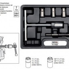 Set de freze pentru socluri de duze injectoare, YATO, YT-17625