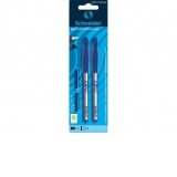 Set Stilou si Roller Schneider Opus, albastru
