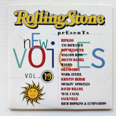 #CD - Rolling Stones presentes New Voiecs vol 19, compilatie Rock, Pop