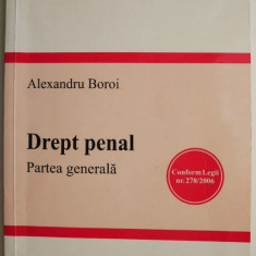 Drept penal. Partea generala – Alexandru Boroi (editia a 4-a, 2004)