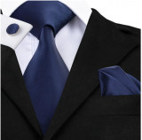 Set cravata + batista + butoni - matase - model 257