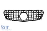 Grila tip GT crom/neagra potrivita pentru Mercedes GLA X156 2017-2019 Performance AutoTuning