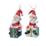 Cumpara ieftin Decoratiune - Santa on Present - mai multe modele | Kaemingk