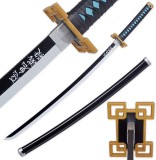 Katana Deco Bamboo Blade - Demon Slayer: Kimetsu no Yaiba (Muichiro Tokito) Pattern (104cm)