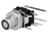 Comutator tastatură cu LED argintiu 12V