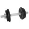 Gantera - 10 Kg, Set 4 Discuri, Negru-Argintiu Ultimate FactoryBikes