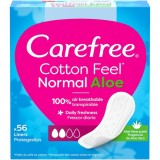 Absorbante zilnice Carefree, Panty Liners Aloe, 56 buc