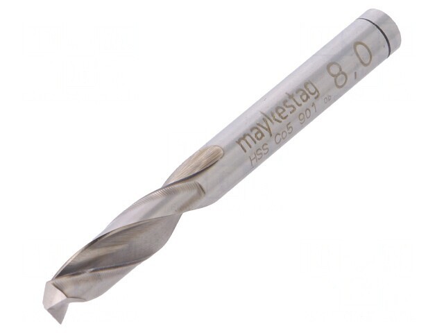 Burghiu Metal 8mm HSS-E Cobalt