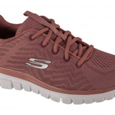 Pantofi pentru adidași Skechers Graceful - Get Connected 12615-MVE Roz