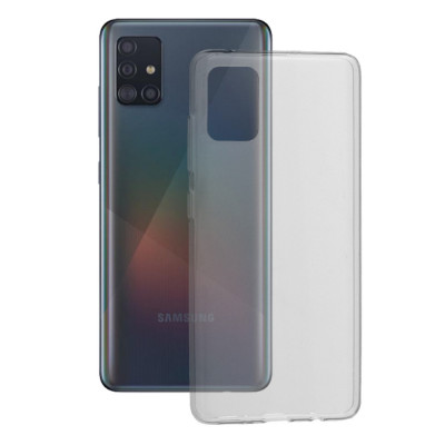 Husa pentru Samsung Galaxy A51 5G, Techsuit Clear Silicone, Transparent foto