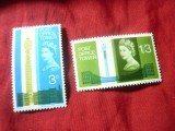 Serie Marea Britanie 1965 - Turnul Postei- , 2 valori