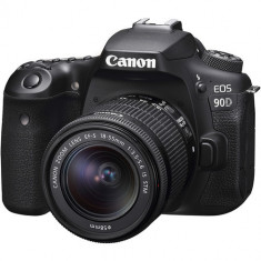 Canon EOS 90D cu Oboectiv 18-55mm IS STM foto