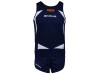 Compleu Alergare Barbati Givova Kit Sparta Bleumarin Alb Marimea M Trening Sport Poliester