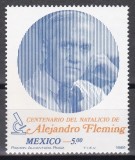 Mexic 1981 - Centenarul nașterii lui Sir Alexander Fleming, MNH