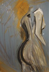 Tablou nud abstract foto