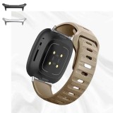Curea din silicon compatibila cu Samsung Galaxy Watch Ultra, Chocolate Brown
