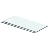 VidaXL Rafturi, 2 buc., 40 x 12 cm, panouri sticlă transparentă