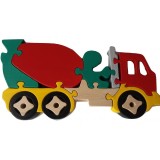 Puzzle mixer camion