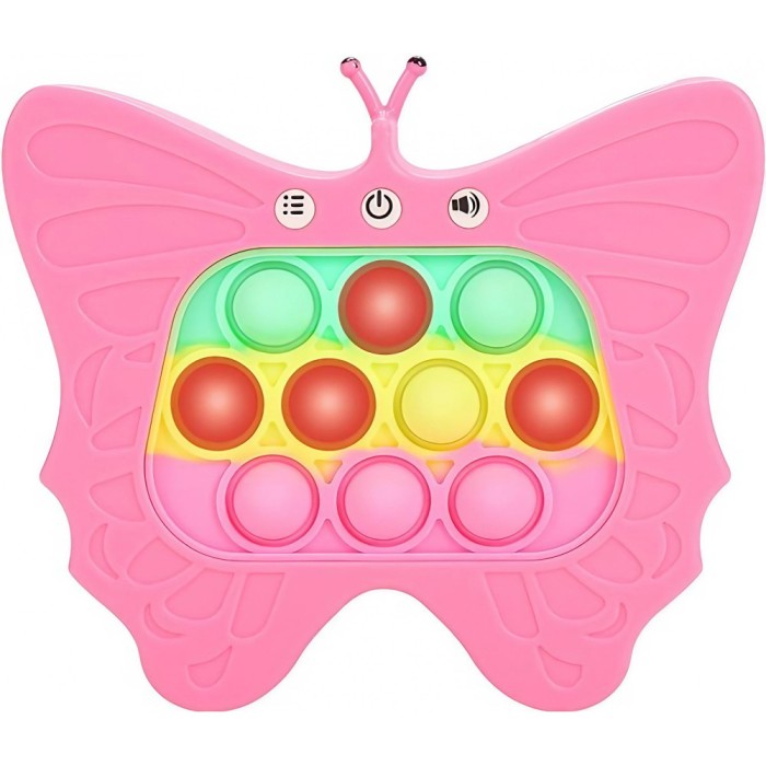 Jucarie Interactiva Tip Consola pentru Copii, Cyrax, Diferite Moduri de Joc, 120 Nivele, Material ABS/silicon, Sunete si Lumini, 12 x 5.5 x 13.5 cm, M