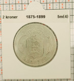 Danemarca 2 kroner 1875 argint - Christian IX - km 798 - G011