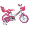 Bicicleta pentru copii Unicorn DB-124RL-UN Dino Bikes, 12 inch for Your BabyKids