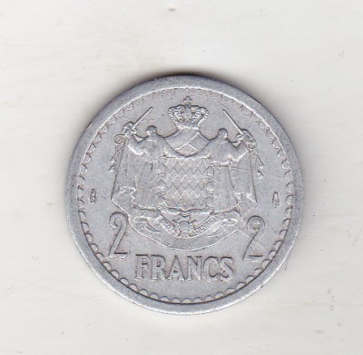 bnk mnd Monaco 2 franci (1943) foto