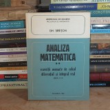 GH. SIRETCHI - ANALIZA MATEMATICA * VOL. 2 : EXERCITII AVANSATE , ED. 2-A,1982 *