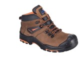 Bocanci compozit,piele nabuc,maron, Portwest 43