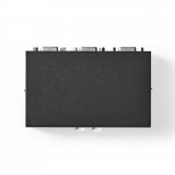 Switch VGA Nedis, 2 porturi, negru