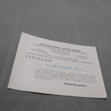 Cumpara ieftin INVITATIE FESTIVALUL CANTAREA ROMANIEI /PERIOADA COMUNISTA /DEJ 1980