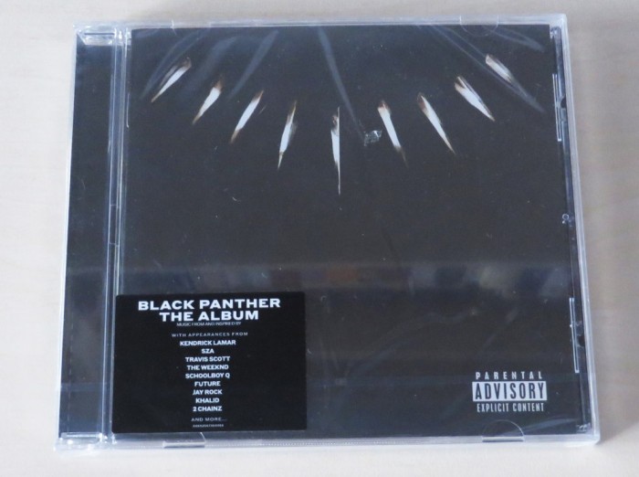 Black Panther The Album Soundtrack CD (2018)