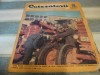 Revista Cutezătorii nr. 8, 1969, format mare - Carte educativă copii, stare uzată