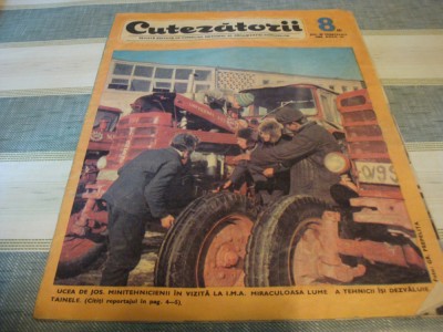 Revista Cutezatorii - nr 8 / anul 1969 foto