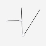Băț Structură cort 2 SECONDS EASY 2 Persoane, Quechua