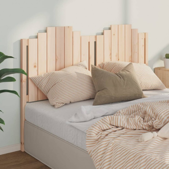 Gossi tablie de pat, 166x4x110 cm, lemn masiv de pin