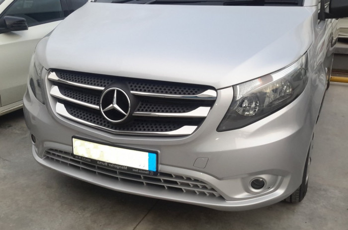 Ornament grila Mercedes vito 2014-2019 inox